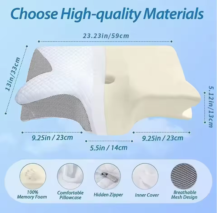 Memory Foam Neck Pillow