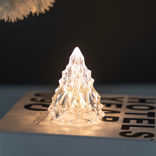 Crystal Christmas Tree Night Light