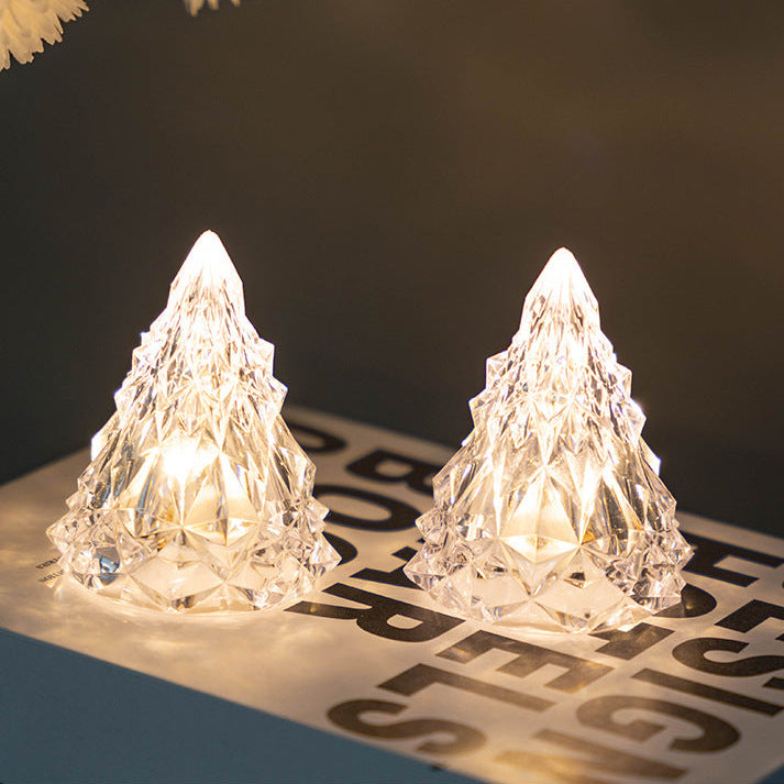 Crystal Christmas Tree Night Light