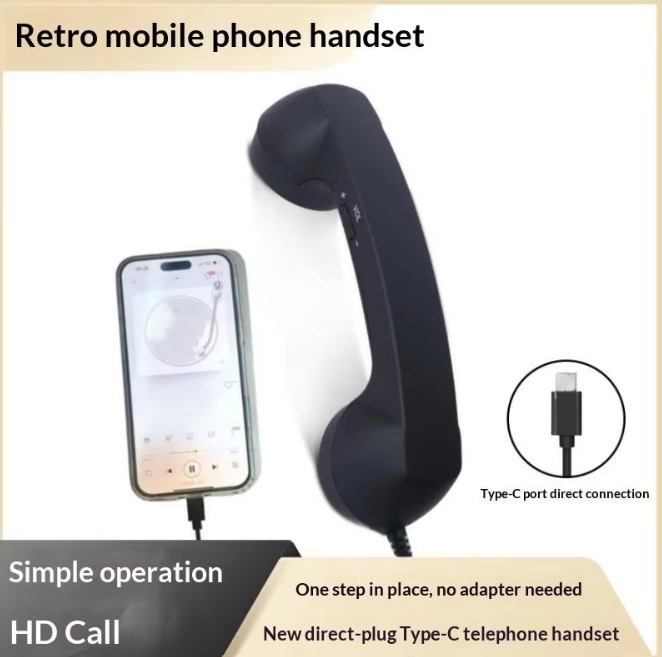 Retro Handset Connector for Smart Phone