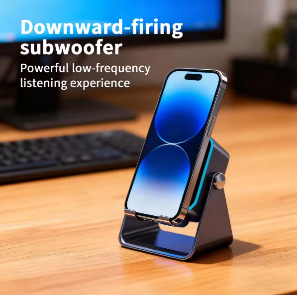 Wireless Induction Speaker Phone Stand